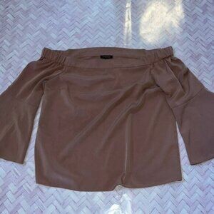 Off Shoulder Blouse Mauve Colour​​​